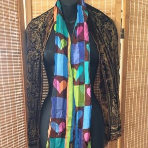 2 Bob Mackie Silk Scarves